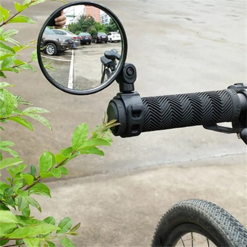 Cat Shop Boys - 1/2PCS Universal Bike Rearview Mirror 360 Degree Adjustable Rear View Mirror Cycling Accessories Bicycle Handlebar Mirrors