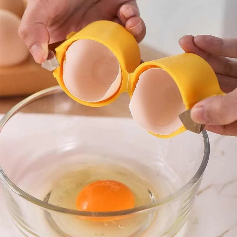 Cat Shop Boys - 1~3PCs Egg Shell Opener Portable Egg Shell Separator Kitchen Handheld Egg Shell Crusher Household Kitchen Accessories