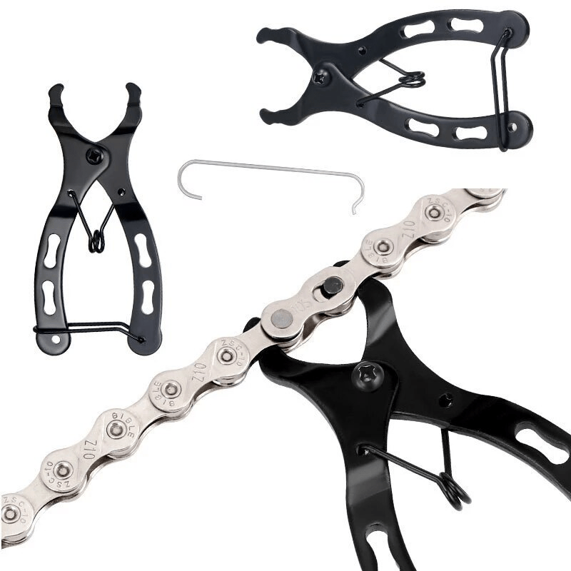 Cat Shop Boys - 1pc Bike Chain Buckle Pliers, Quick Release Magic Link Clamp, Removal Install Plier, Mini Mountain Bicycle Chain Buckle Pliers For Road Cycling Repair