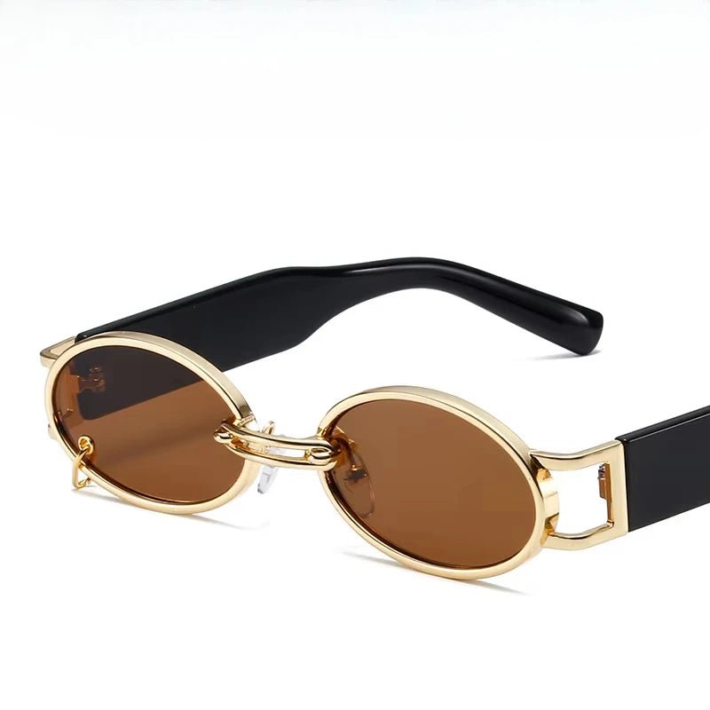 Cat Shop Boys - 1PC Unisex Plastic Fashion Oval Frame Sunglasses for Street Photography and Beach Travel Party Driving Accessories