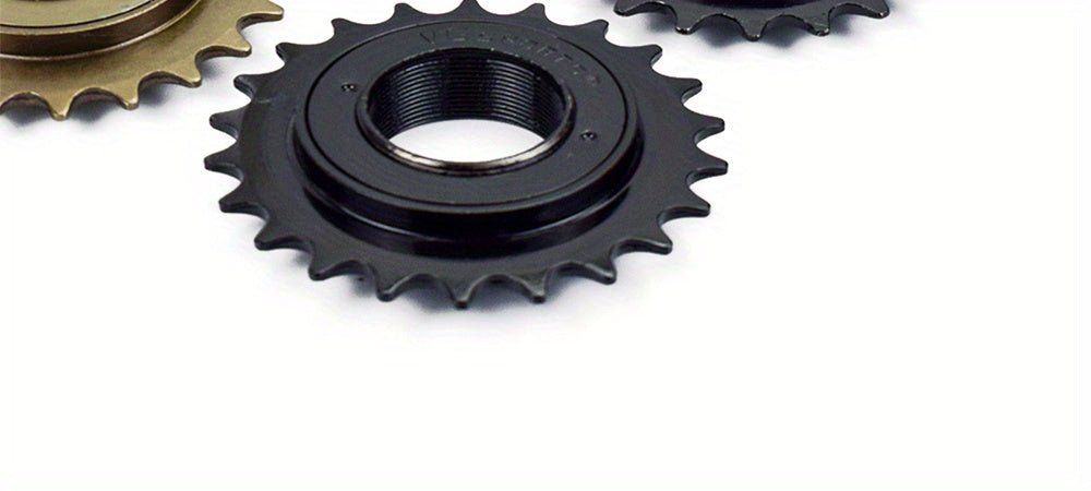 Cat Shop Boys - 1pc VG Sports 16T/18T/20T/22T/24T 34MM Bicycle Flywheel Single Speed Bicycle Flywheel Sprocket 1 Speed Gear For BMX Flywheel Sprocket Gear Bike Accessories