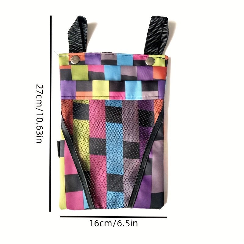 Cat Shop Boys - 1PC Waterproof Cycling Front Storage Bicycle Bag, Mobile Phone Holder Bike Basket