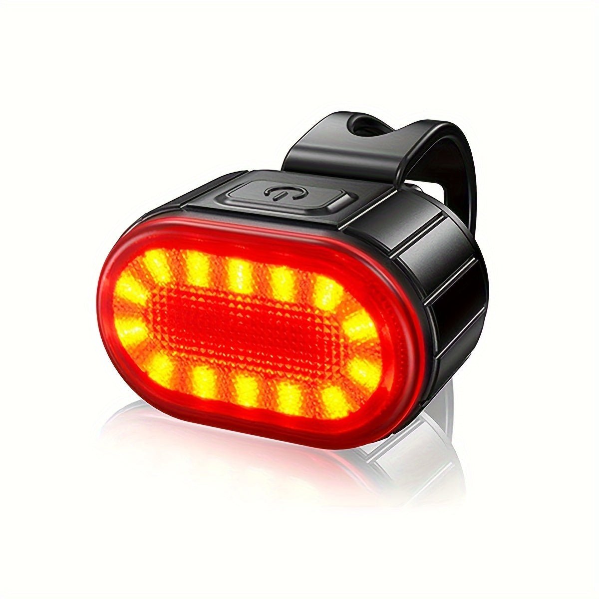 Cat Shop Boys - 1pc/2pcs Mountain Bike Headlight And Taillight, LED USB Rechargeable, Handlebar Mount, High Brightness For Night Riding