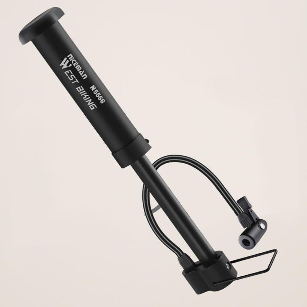 Cat Shop Boys - 1set Bike Air Pump, Foot Pumps, Portable Outdoor MTB Bike Tire Pump, Cycling Tools