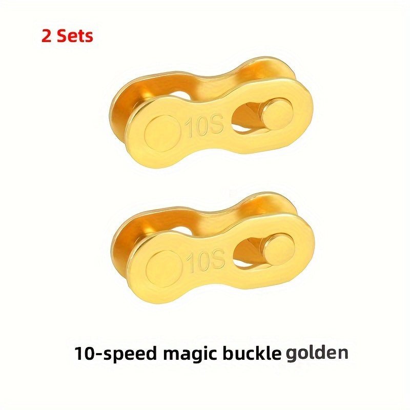 Cat Shop Boys - 2 Sets Of Mountain Road Bicycle Chain Magic Buckle, Missing Chain For 6S/7S/8S/9/10/11/12 Speed, Quick Release For Single Speed Chain, Bicycle Chain Installation And Removal Pliers Tool