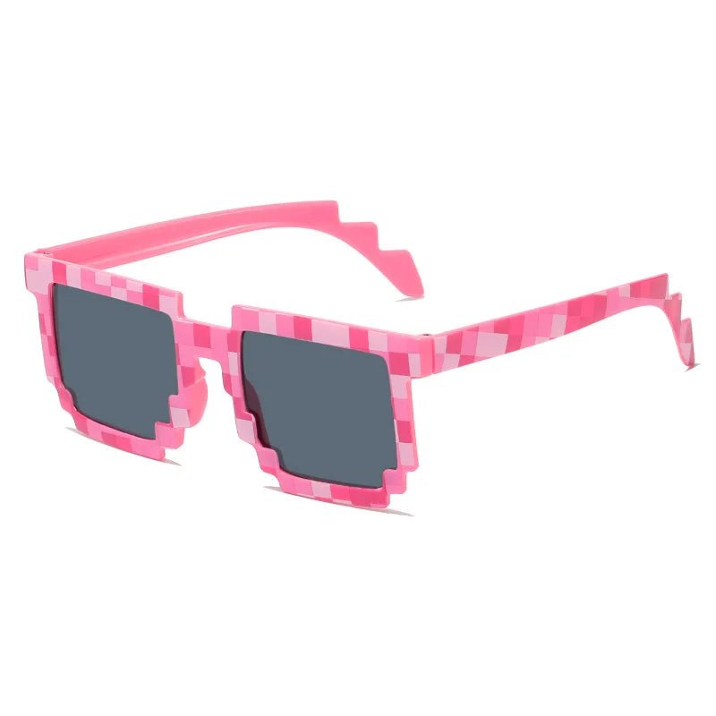 Cat Shop Boys - 2021 New fashion Sun Glasses Hot Sale Sunglasses Creeper Glasses Novelty Mosaic Funny Goggles Boys Girls Pixel Eyewear