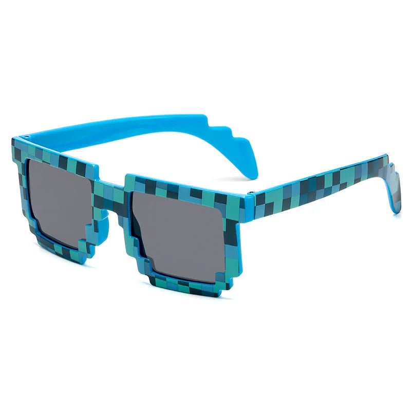 Cat Shop Boys - 2021 New fashion Sun Glasses Hot Sale Sunglasses Creeper Glasses Novelty Mosaic Funny Goggles Boys Girls Pixel Eyewear