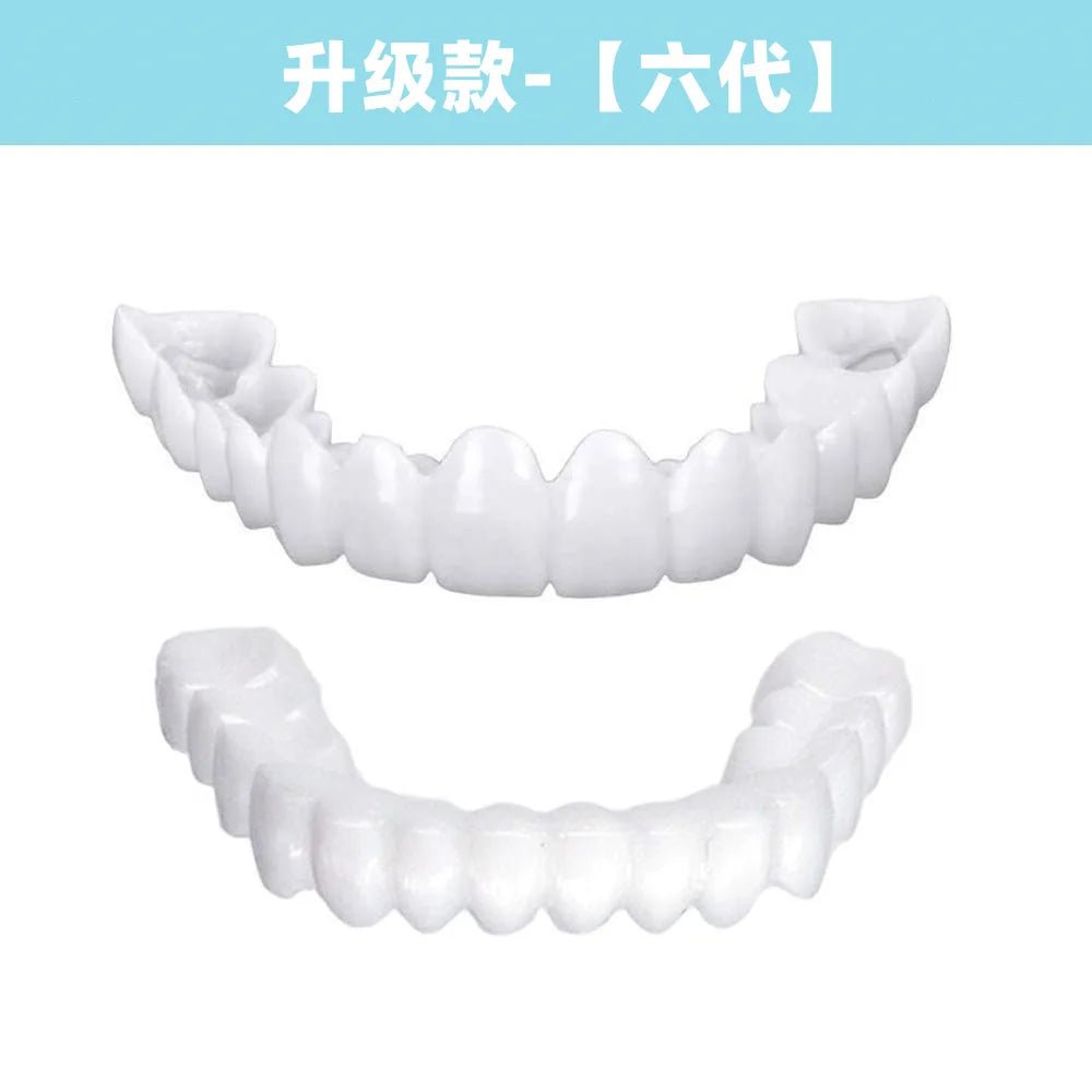 Cat Shop Boys - 2024 Adult Adjustable Dentures Teeth Set Adjustable Snap - on Fake Teeth Portable Braces Decorate Gaps For Teeth Oral Hygiene Care