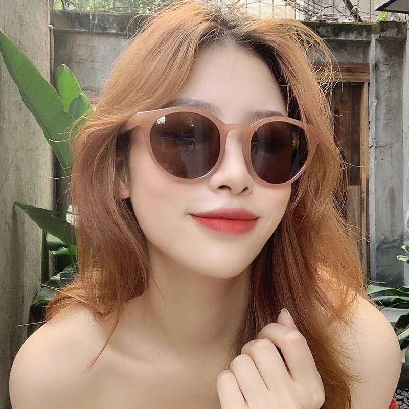 Cat Shop Boys - 2024 New Vintage Women's Sunglasses Fashion Trendy Small Round Frame Driving Eyewear очки солнечные женские