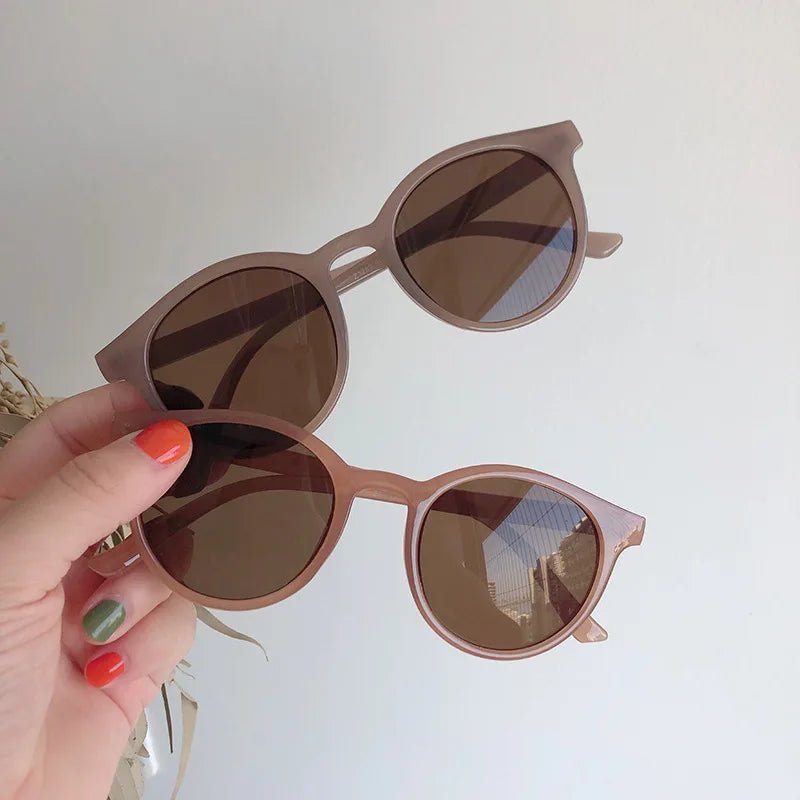 Cat Shop Boys - 2024 New Vintage Women's Sunglasses Fashion Trendy Small Round Frame Driving Eyewear очки солнечные женские