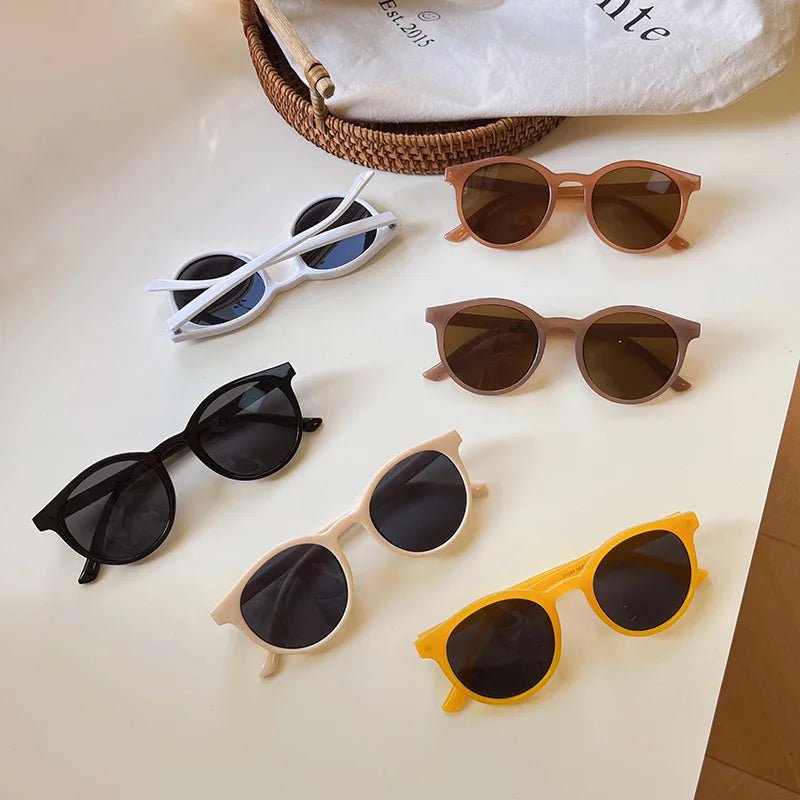 Cat Shop Boys - 2024 New Vintage Women's Sunglasses Fashion Trendy Small Round Frame Driving Eyewear очки солнечные женские