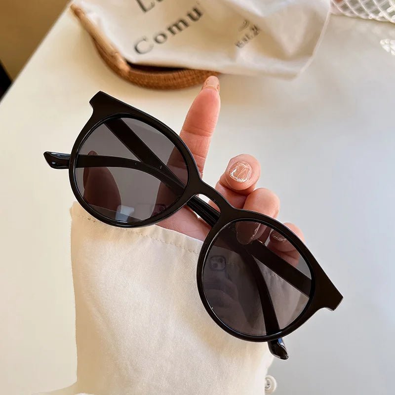 Cat Shop Boys - 2024 New Vintage Women's Sunglasses Fashion Trendy Small Round Frame Driving Eyewear очки солнечные женские