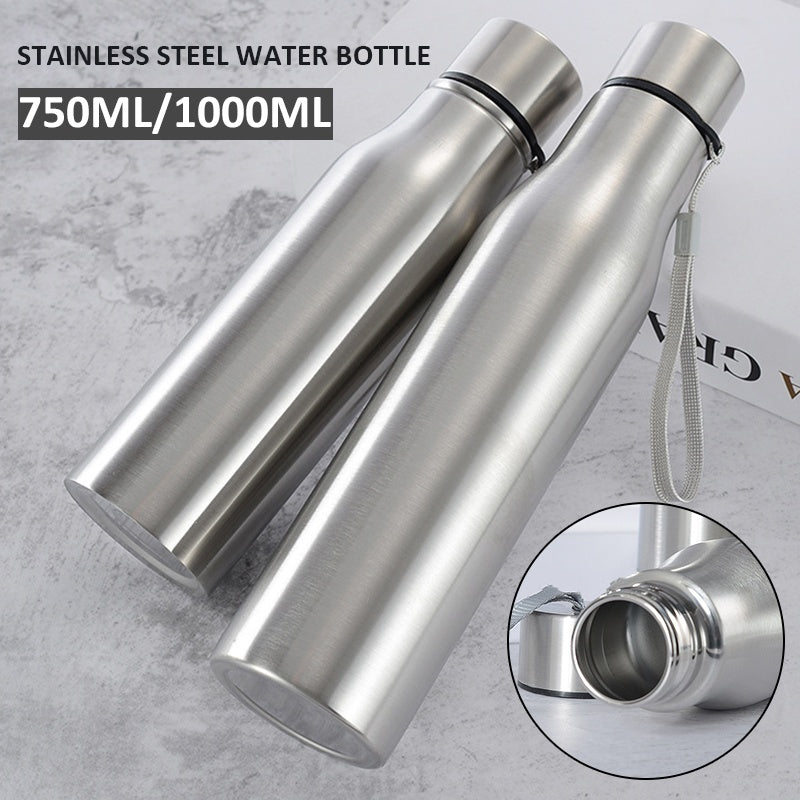 Cat Shop Boys - 25.36oz/33.81oz Stainless Steel Water Bottles - Durable, Leak - Proof Ordinary Water Cup - Non Insulated Cup - Ideal for Fitness Enthusiasts - for Gym, Outdoor Activities - Perfect Gift for Athletes & Fitness Lover