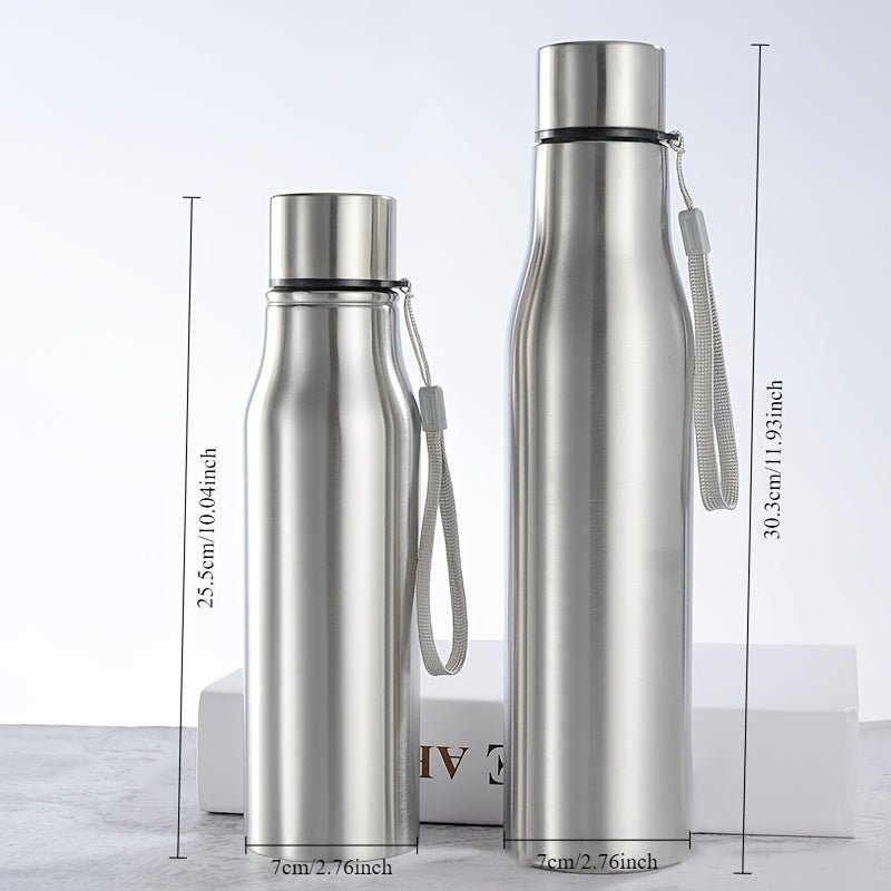 Cat Shop Boys - 25.36oz/33.81oz Stainless Steel Water Bottles - Durable, Leak - Proof Ordinary Water Cup - Non Insulated Cup - Ideal for Fitness Enthusiasts - for Gym, Outdoor Activities - Perfect Gift for Athletes & Fitness Lover