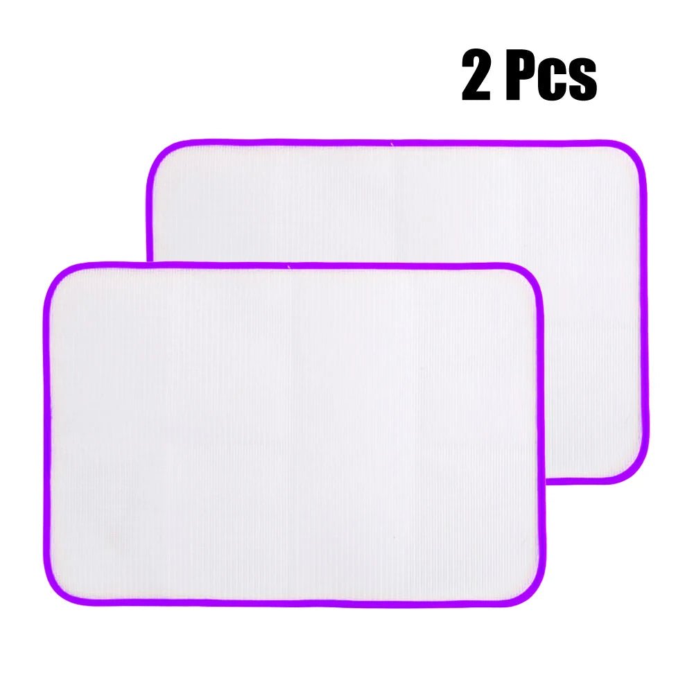 Cat Shop Boys - 2Pcs Ironing Board Covers Ironing Cloth Protect Garment Iron Clothes Heat Resistant Ironing Protective Insulation Pad