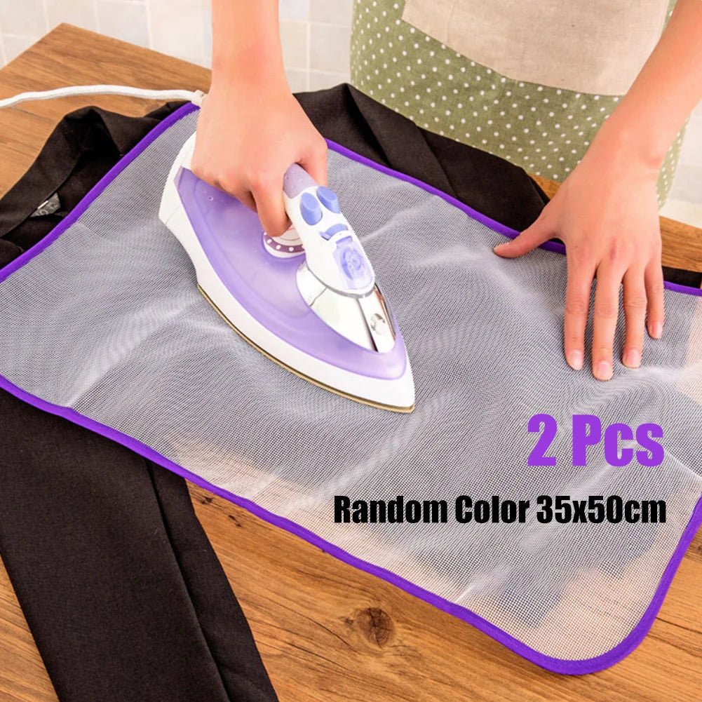 Cat Shop Boys - 2Pcs Ironing Board Covers Ironing Cloth Protect Garment Iron Clothes Heat Resistant Ironing Protective Insulation Pad