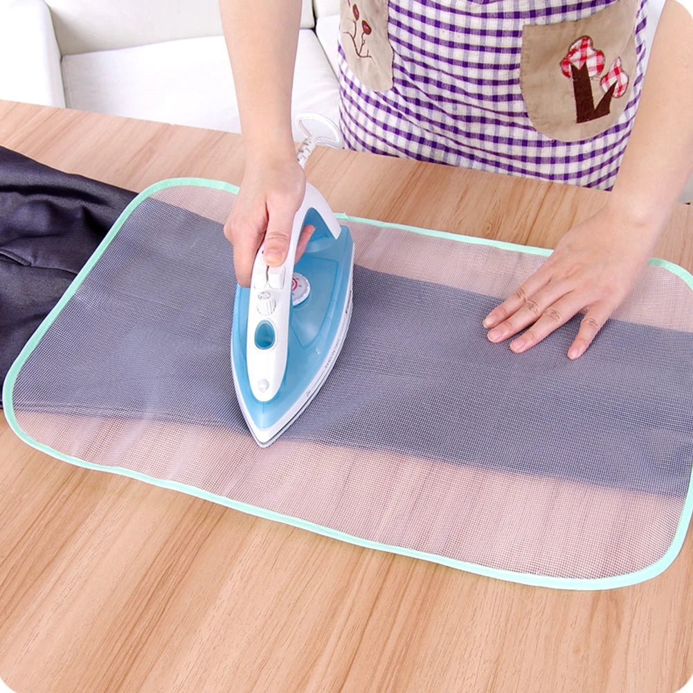 Cat Shop Boys - 2Pcs Ironing Board Covers Ironing Cloth Protect Garment Iron Clothes Heat Resistant Ironing Protective Insulation Pad