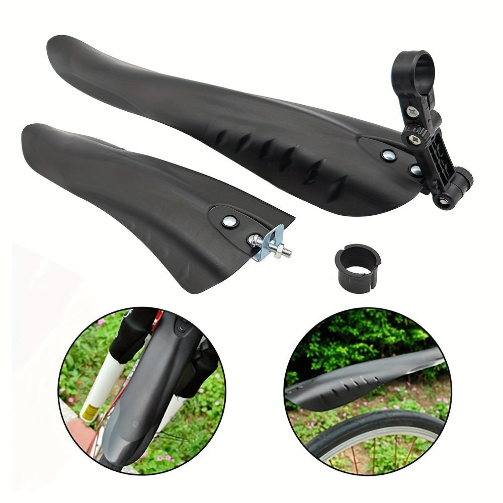 Cat Shop Boys - 2PCS/Set Bicycle Mudguard Mountain Road Bike Fenders Mud Guards Set, Bicycle Mudguard Wings, Bicycle Front Rear Fenders