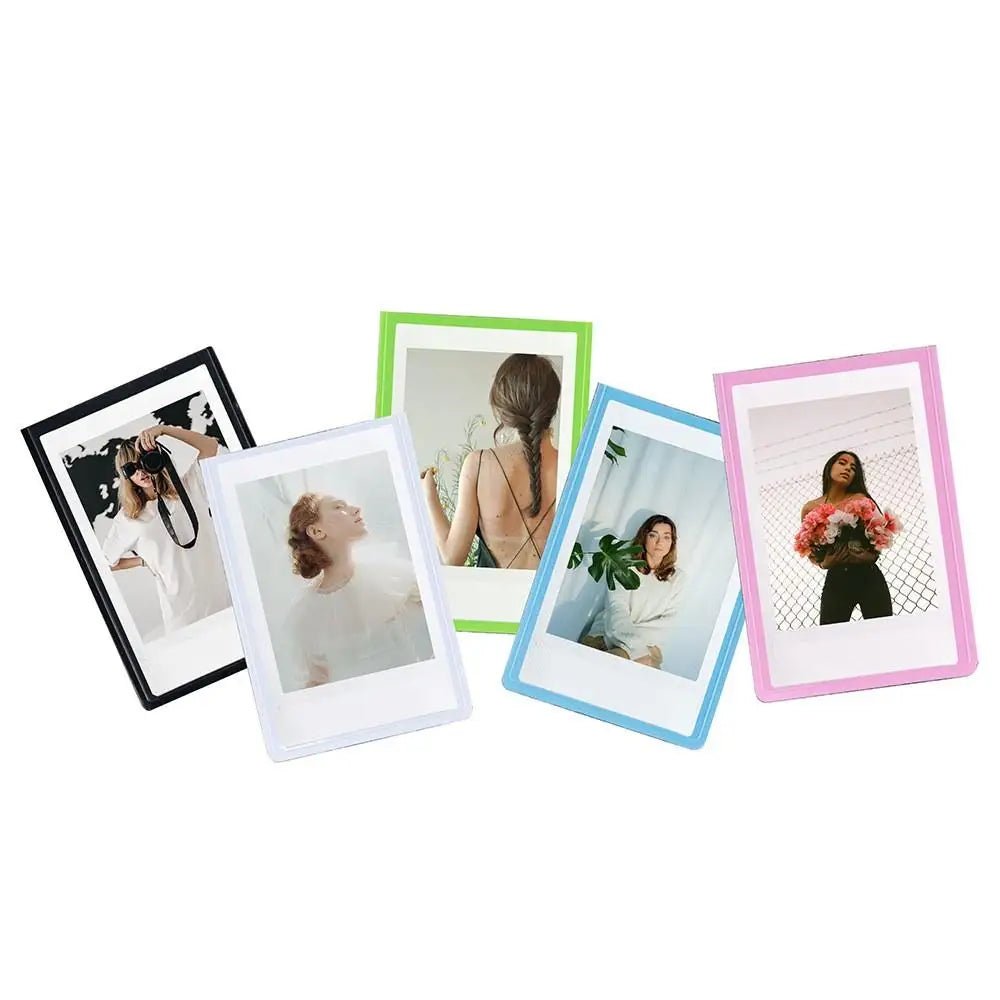 Cat Shop Boys - 3 - InchPhoto Frame Magnet Design Polaroid Photo Frame Mini Acrylic Magnetic Picture Frames Transparent Acrylic Card Display Stand