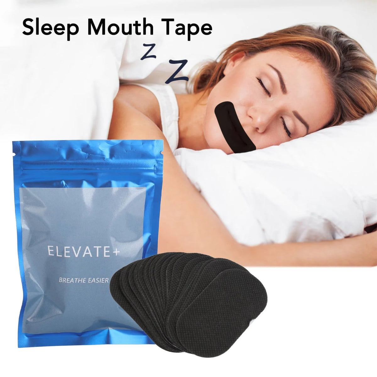 Cat Shop Boys - 60Pcs Mouth Tape Sleeping Keep Mouth Close Prevent Snoring Gentle Sleep Strip for Home Travel Mouth Tape Mouth Tape for Sleeping