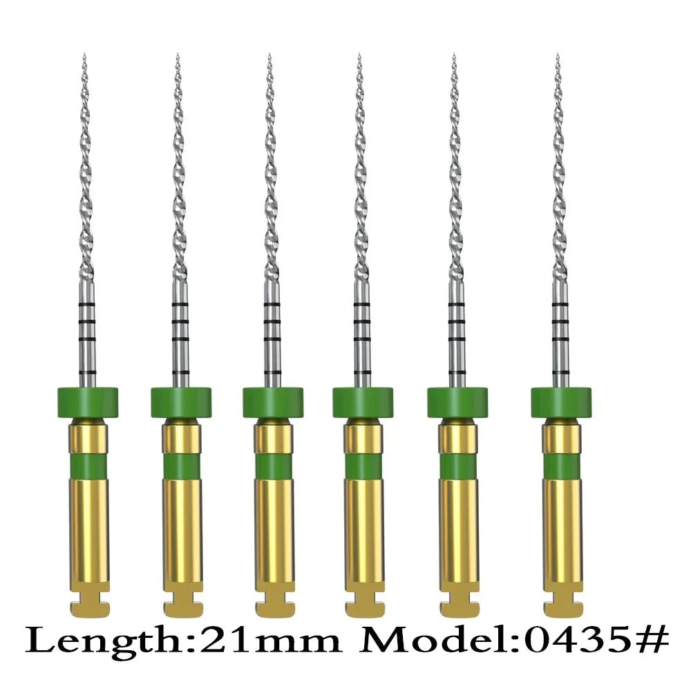 Cat Shop Boys - 6pcs/BOX Dental File SOCO SC Root Canal Taper Endodontic File 25mm Heat Activated Rotary File Flexible Dentist Materials COXO