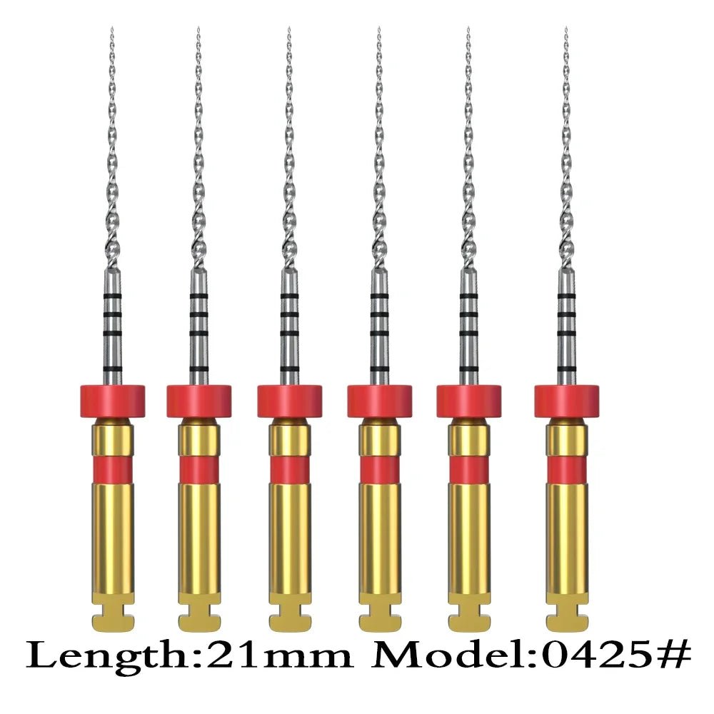 Cat Shop Boys - 6pcs/BOX Dental File SOCO SC Root Canal Taper Endodontic File 25mm Heat Activated Rotary File Flexible Dentist Materials COXO