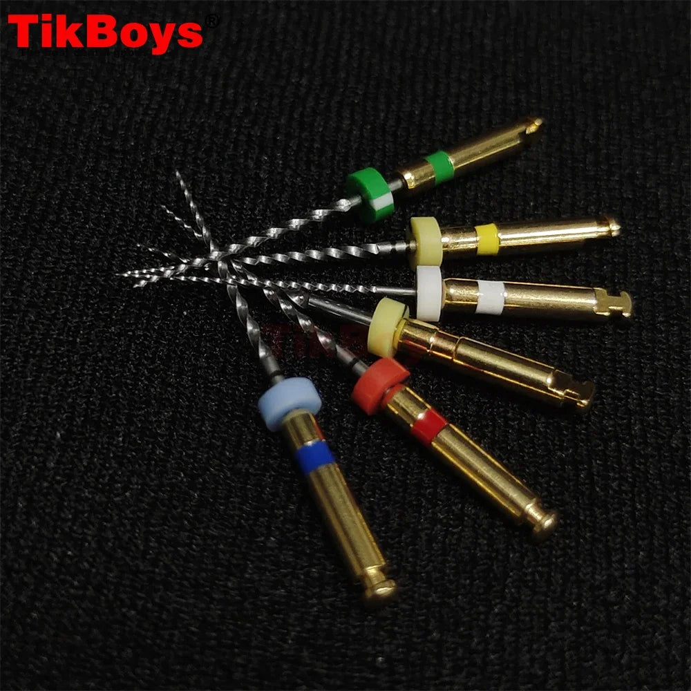 Cat Shop Boys - 6pcs/BOX Dental File SOCO SC Root Canal Taper Endodontic File 25mm Heat Activated Rotary File Flexible Dentist Materials COXO