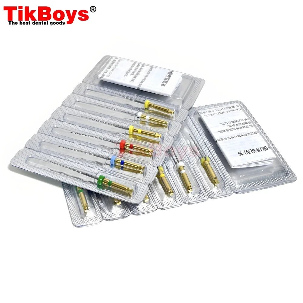 Cat Shop Boys - 6pcs/BOX Dental File SOCO SC Root Canal Taper Endodontic File 25mm Heat Activated Rotary File Flexible Dentist Materials COXO