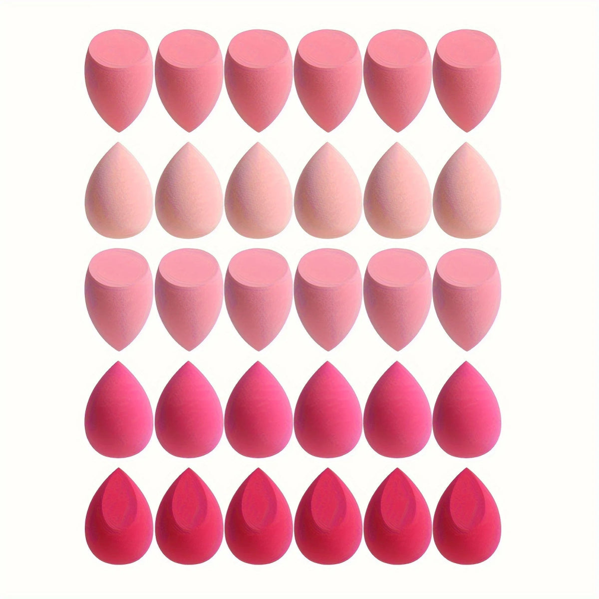 Cat Shop Boys - 7piece/18piece makeup sponge set, suitable for liquid BB cream powder application, makeup egg dry wet dual - use powder puff