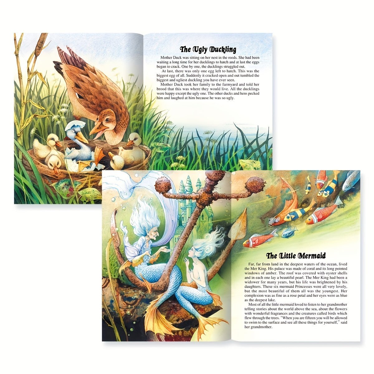 Cat Shop Boys - 8 - Book Set of Hans Andersen Fairy Tales - Illustrated By John Patience - Perfect For Ages 3+ - English Bedtime Stories For Kids - Published June 2023 - Sunshine Children's Educational Association