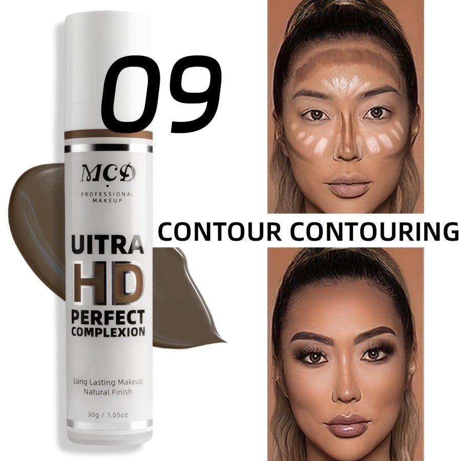 Cat Shop Boys - 9 Shades Full Coverage Concealer, Natural Matte Finish, Waterproof Long Lasting Liquid Foundation Suitable For Concealing Dark Circles Acne Blemishes