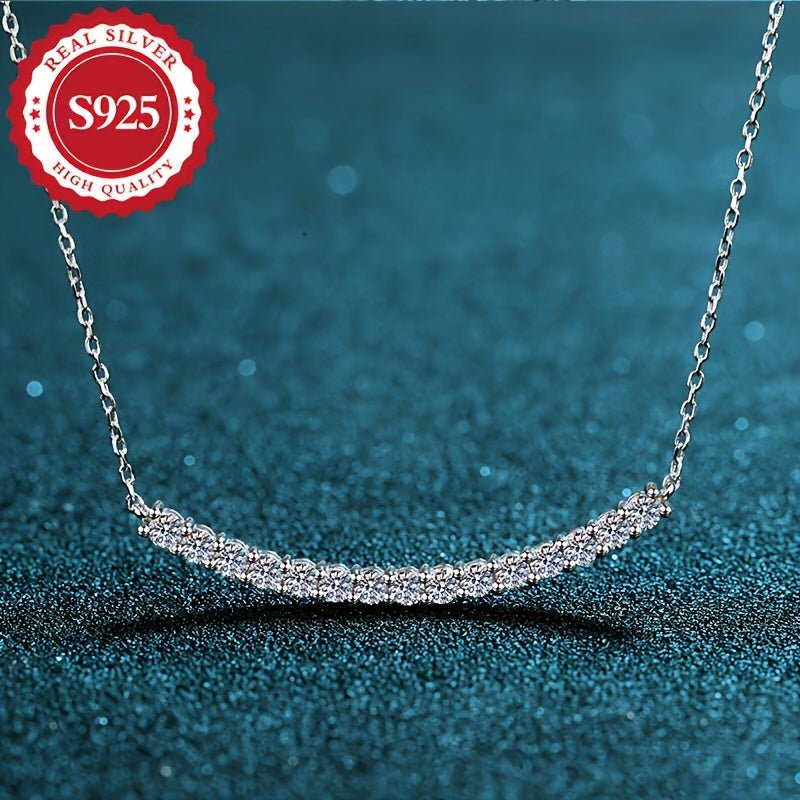 Cat Shop Boys - 925 Silver Exquisite Craftsmanship Smiling Pendant Necklace Ladies Fashion Holiday Gift Low Allergy 4.3g