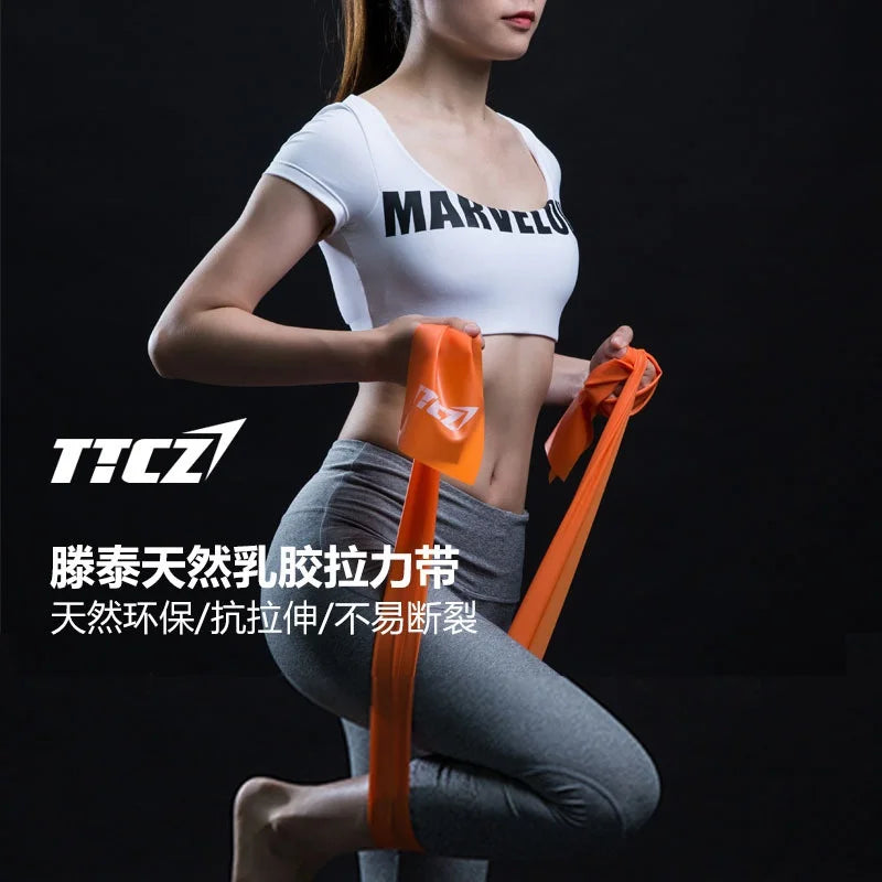 150Cm Fitness Exercise Resistance Bands Rubber Yoga Elastic Band Professional Resistance Bands Rubber Loops Accessories