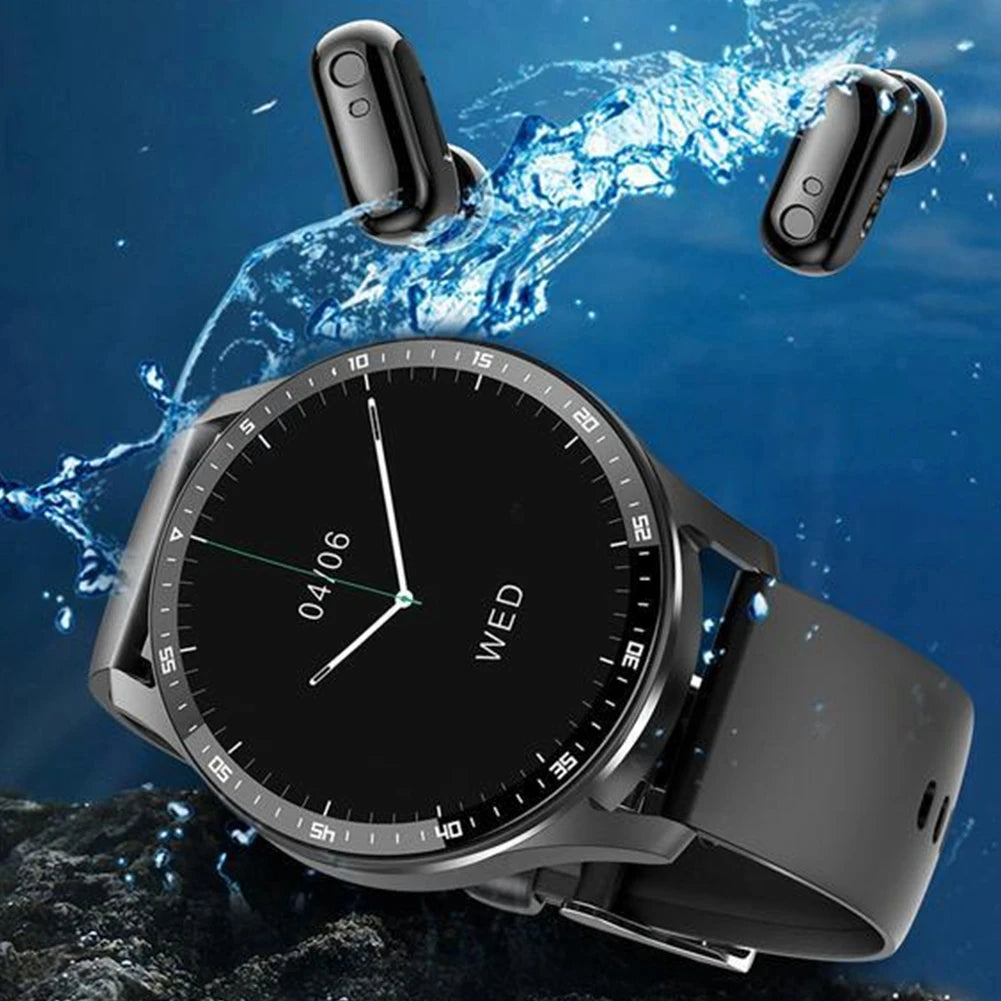 Cat Shop Boys - X7 2 in 1 Smart Watch With Earbuds Smartwatch TWS Bluetooth Earphone Heart Rate Blood Pressure Monitor Sport Watch Fitness Watch