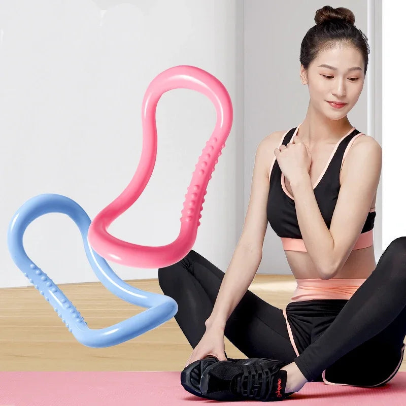 Yoga Circle Equipment Yoga Ring Pilates Workout Ring Loop Waist Shoulder Shape Pilates Bodybuilding for Home Training Accessorie