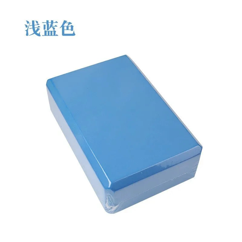 Colored EVA Yoga Block Brick Non-Slip Body Shaping Health Training Sports Stretching Exercise Pilates Gym Foam Fitness Equipment