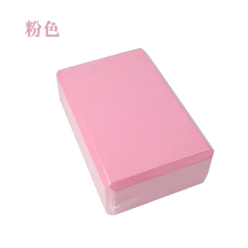 Colored EVA Yoga Block Brick Non-Slip Body Shaping Health Training Sports Stretching Exercise Pilates Gym Foam Fitness Equipment