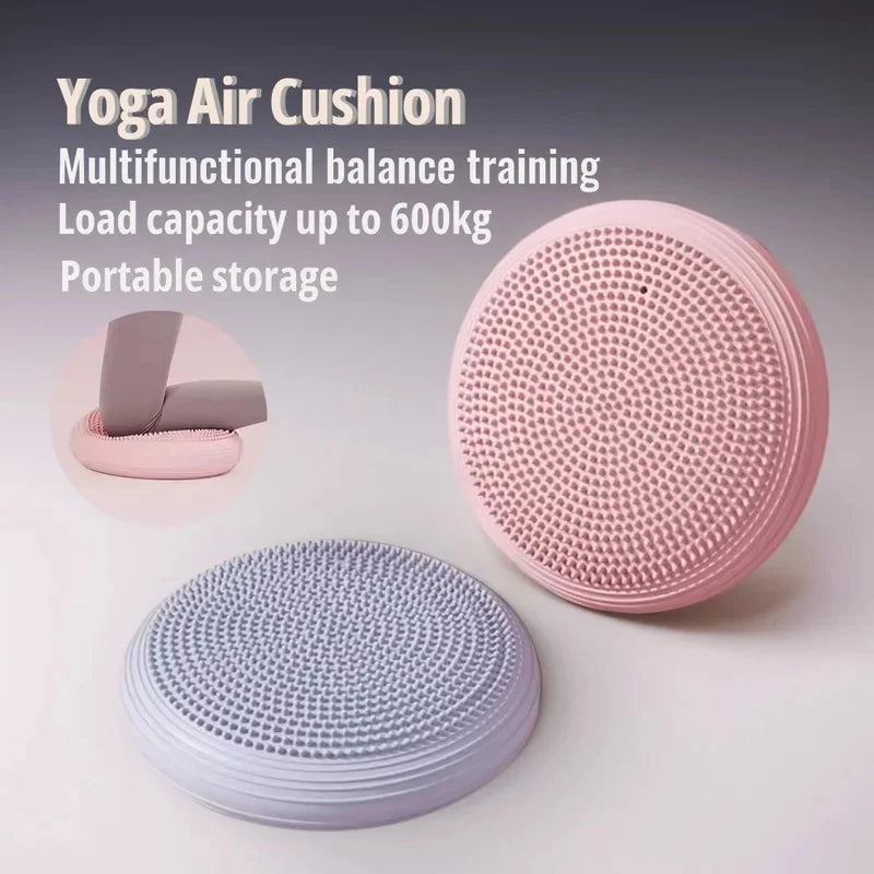 Yoga Balance Air Cushion, Exercise Core Muscles, Multi-function Balance Trainer, Pilates, Balance Training, Muscle Relaxation