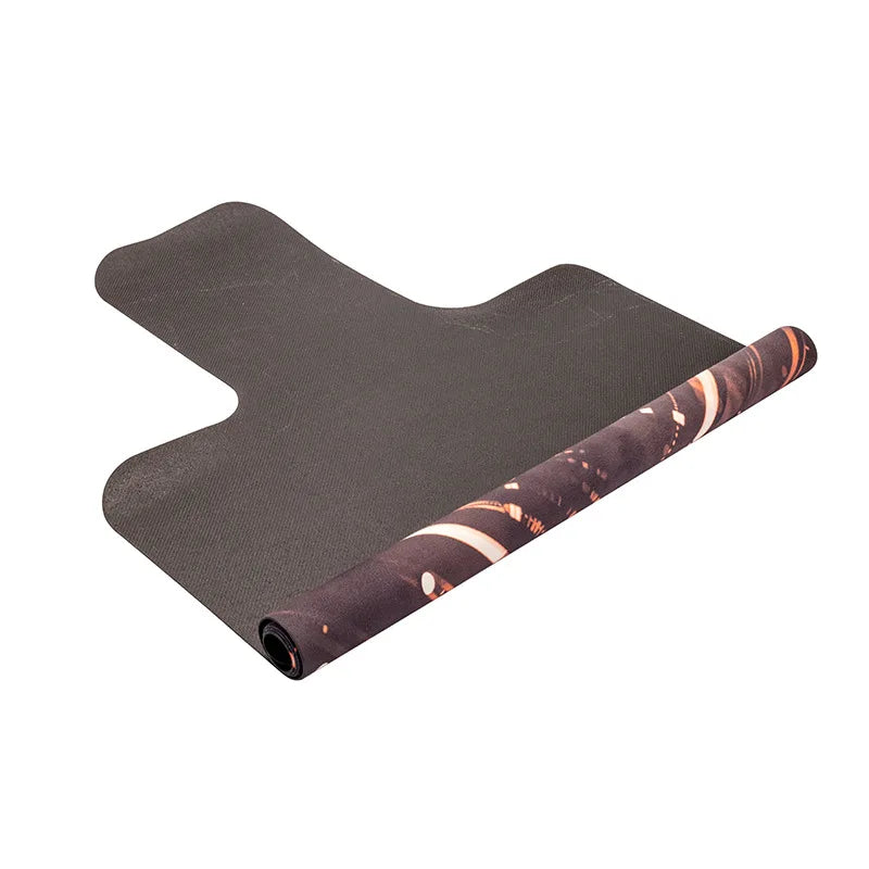 Yoga Mat Pilates Reformer Pad Suede Rubber Reconstituted Core Bed Soft And Comfortable Training Positioning Non Slip Rug