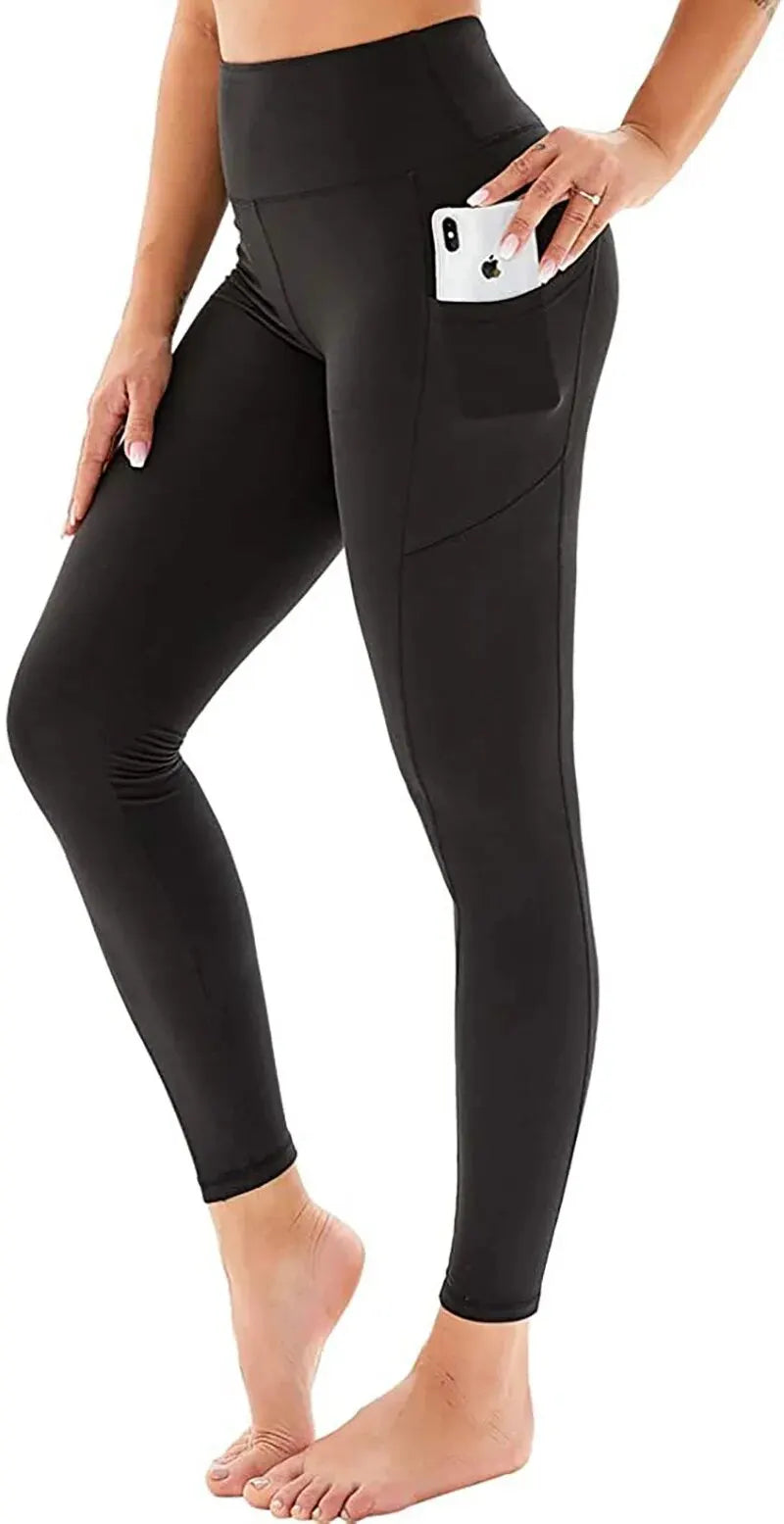 Pocket Yoga ,High Waist And Hip Lifting , Sports And Fitness Women's Leggings, Directly Sold By Manufacturers