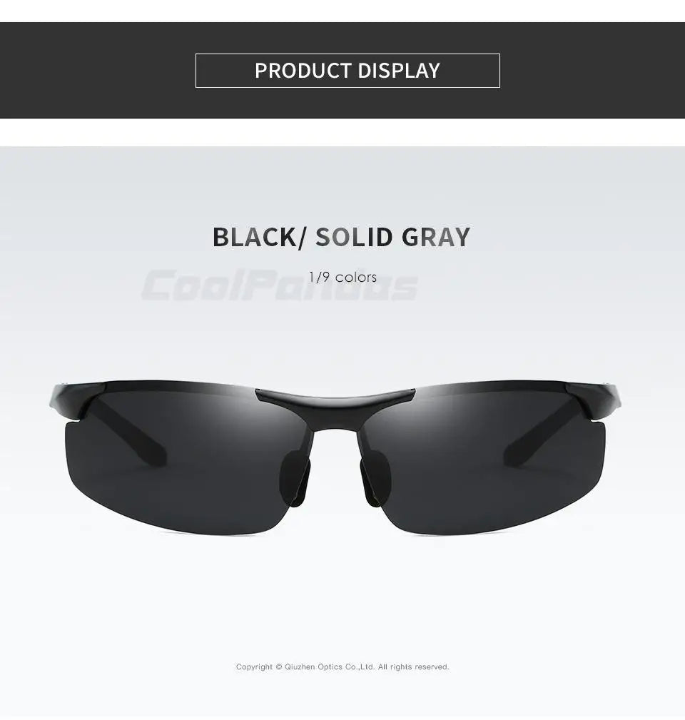 Cat Shop Boys - Aluminum HD Polarized Photochromic Sunglasses Men Driving Sun Glasses Male Outdoor Sport Eyewear Anti - UV oculos de sol masculino