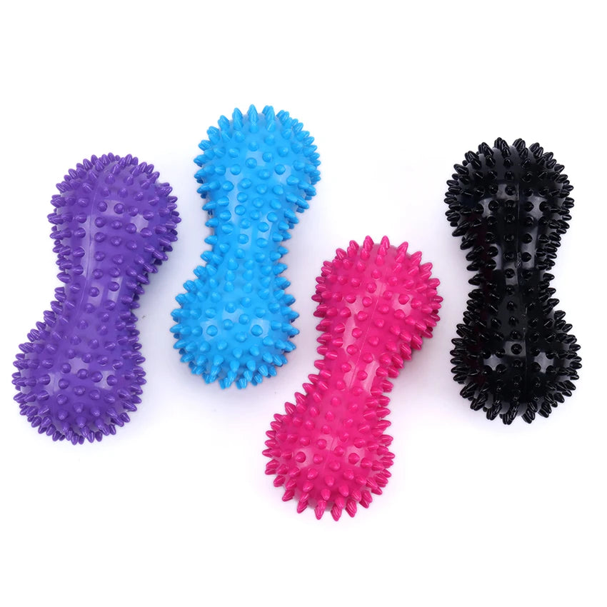 PVC Peanut Needle Ball Massage Point Grip Ball Tip Nail Fascia Yoga Ball Fitness Ball Inflatable Hedgehog Ball 1PC