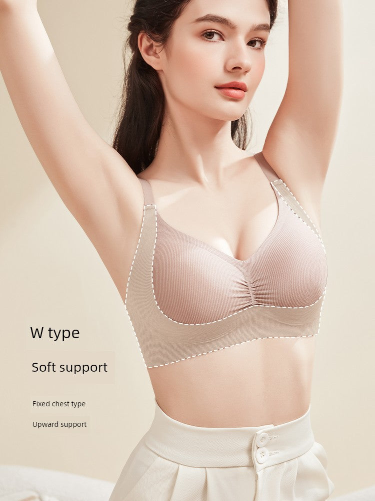 Cat Shop Boys - Lifting Push up Women's Intimates Breast Holding Sexy Plaid Push - up Adjustable Comfortable Breathable Push - up Bra