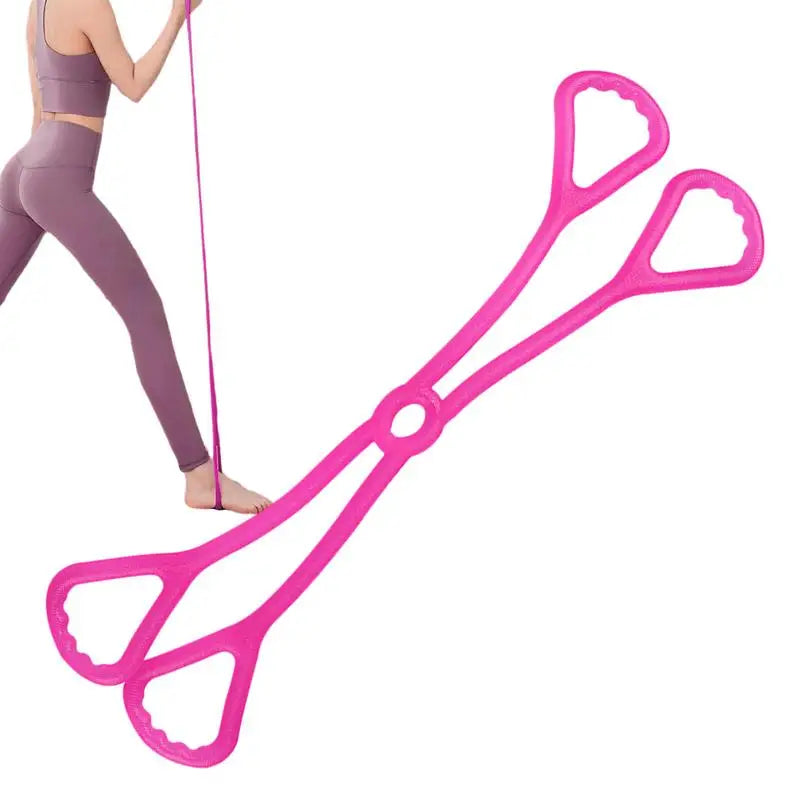 Stretch Fitness Rope Exercise Stretch Tension Yoga Ropes Multi-Functional Sports Accessories For Gym Workout Home Yoga Pilates