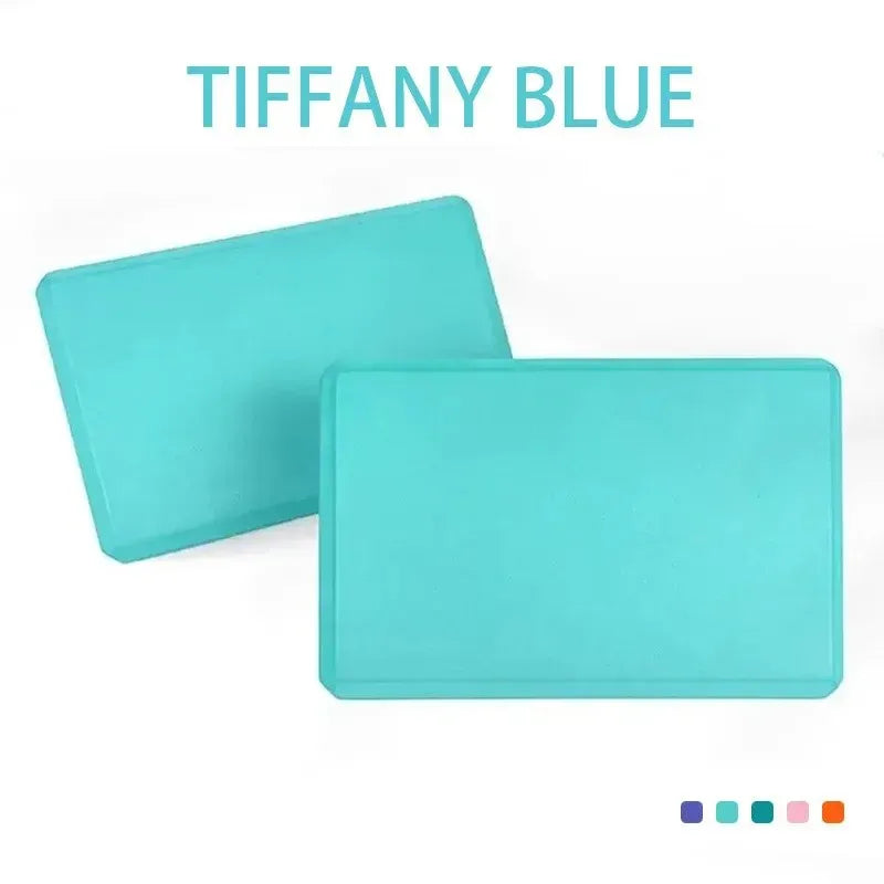 1pc High Density Yoga Foam Blocks Non-slip Solid Color Yoga Balance Fitness Dance Supplies For Yoga Pilates And Meditation