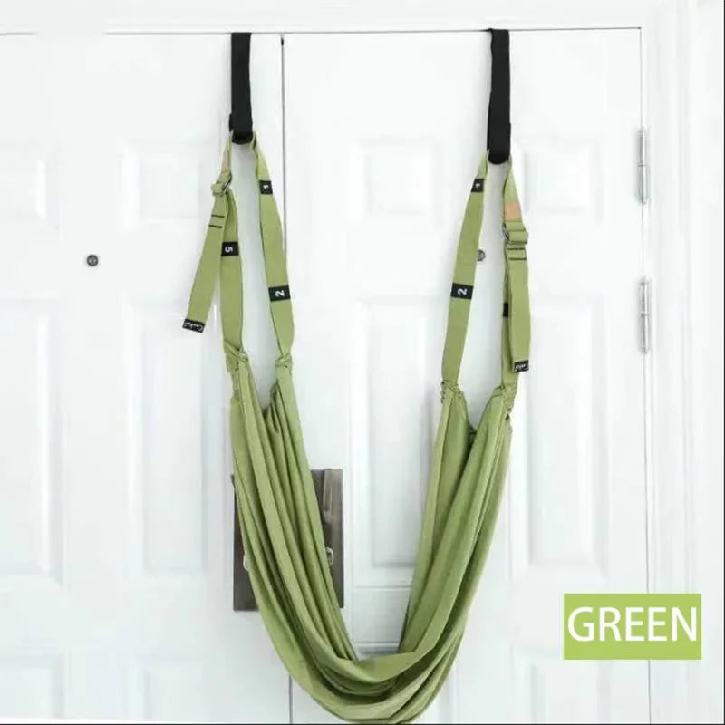 Aerial Yoga Hammock Swing Door Reverse Rope Stretch Belt Flexibility Stretch Leg Stretch Belt Ballet Dance Gymnastics Coach