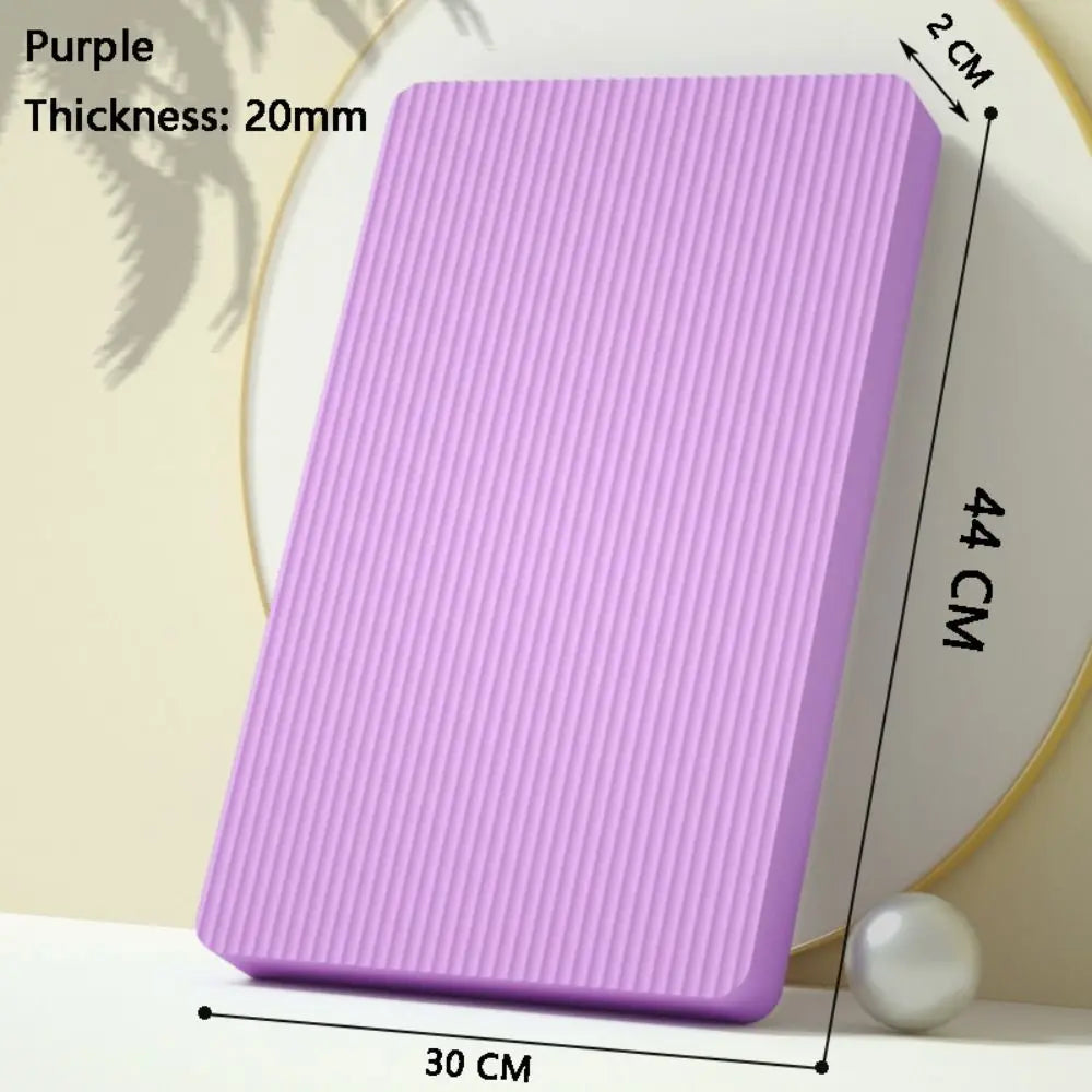 Durable NBR NBR Balance Pad Purple Black High Density Yoga Mat Fitness Board Non-Slip Thicken Foam Mat Ankles Knee Pad Cushion