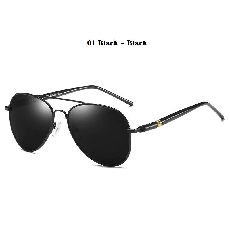 Cat Shop Boys - Classic Men And Women Polarized Sunglasses Fashion Metal Pilot Driving Fishing Sun Glasses Man Vintage Sunglass UV400 Eyeglasses