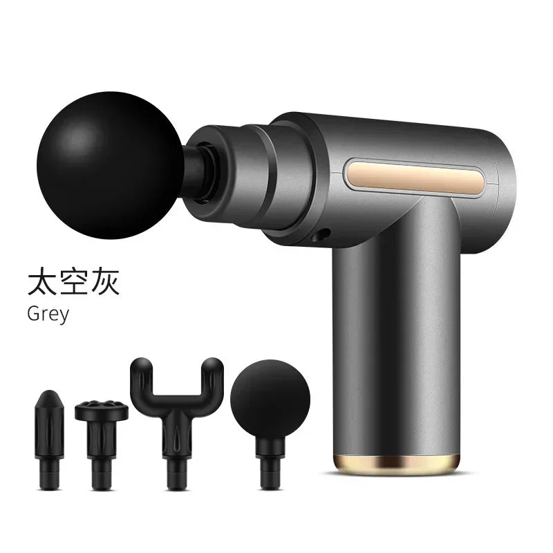 Cat Shop Boys - USB Mini Massage Gun Fascia Machine Muscle Relaxation Vibrating Gun Rod Massage Fitness Equipment Neck Grab Fascia Gun