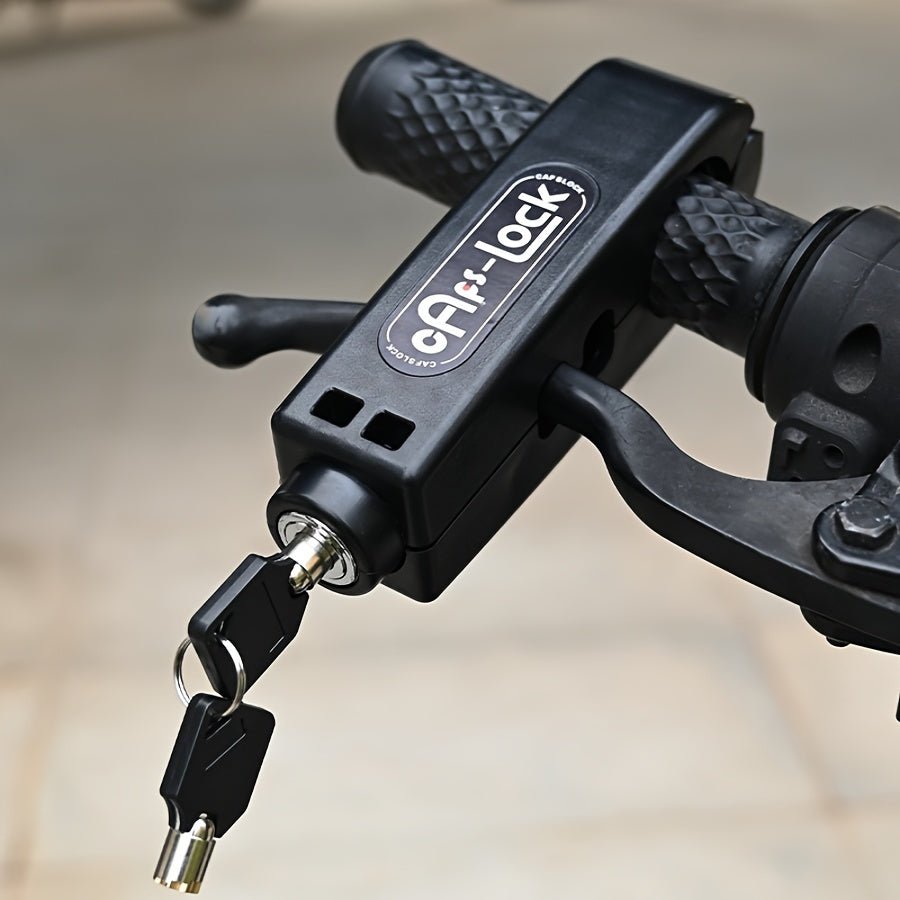 Cat Shop Boys - A Universal Mini Electric Vehicle Brake Lock Made of Plastic, Designed to Prevent Theft for Scooters And Motorcycles, Including a Horn Lock And Throttle Lock.